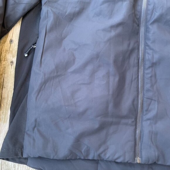 Hi-Tec Dri Tec Men’s Jacket New Puffer Full zip Coat Large Black - Picture 5 of 15